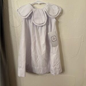 Everyday Heirloom white tulip dress flower collar